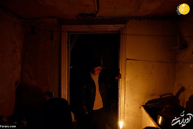 (تصاویر) داستان پیرزن اوکراینی و مرغهایش